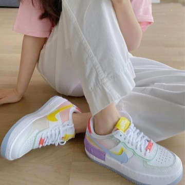 Nike Wmns Air Force 1 Shadow “白氫藍”鞋 CW2630-141